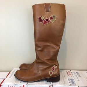 Lucky Penny | Anthropologie embroidered boots